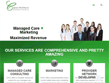 Tablet Screenshot of cypresshcc.com
